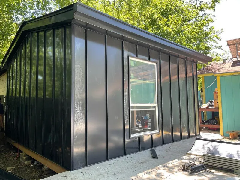 Black standing seam metal wall panels for Roof Inspection in Fort Myers Beach